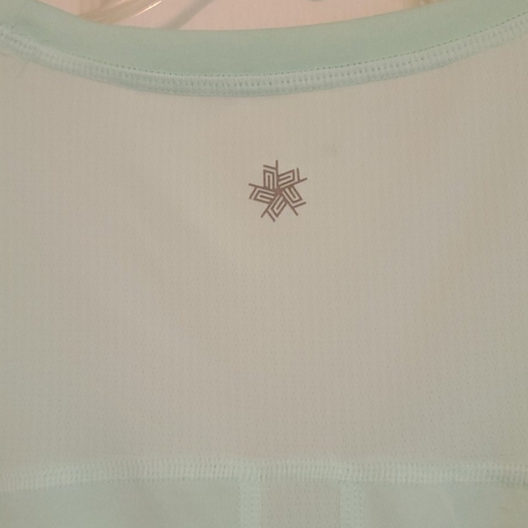 Mint green drytek workout tank - Picture 3 of 5